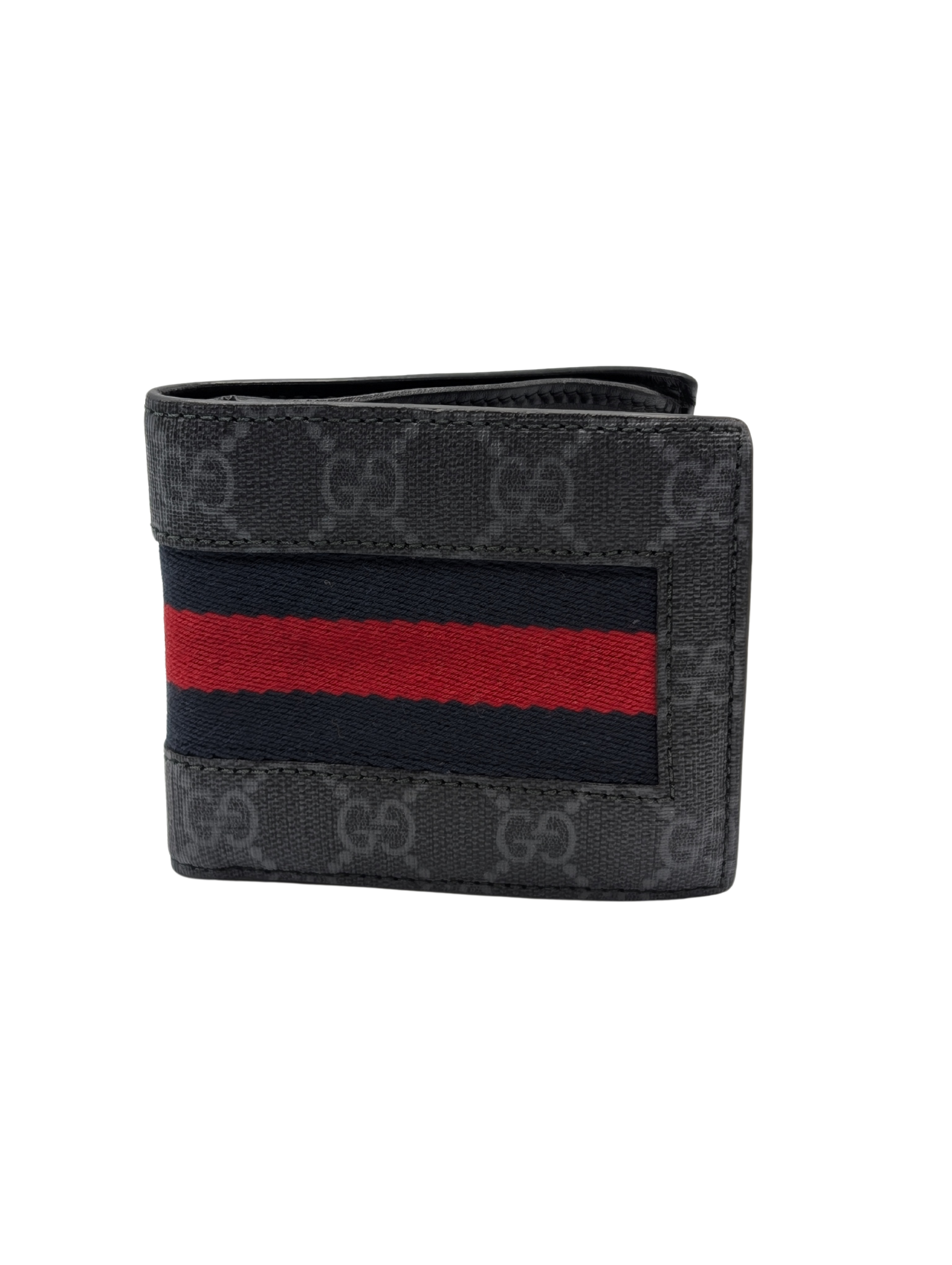 Gucci Gray Supreme Web Men's Wallet