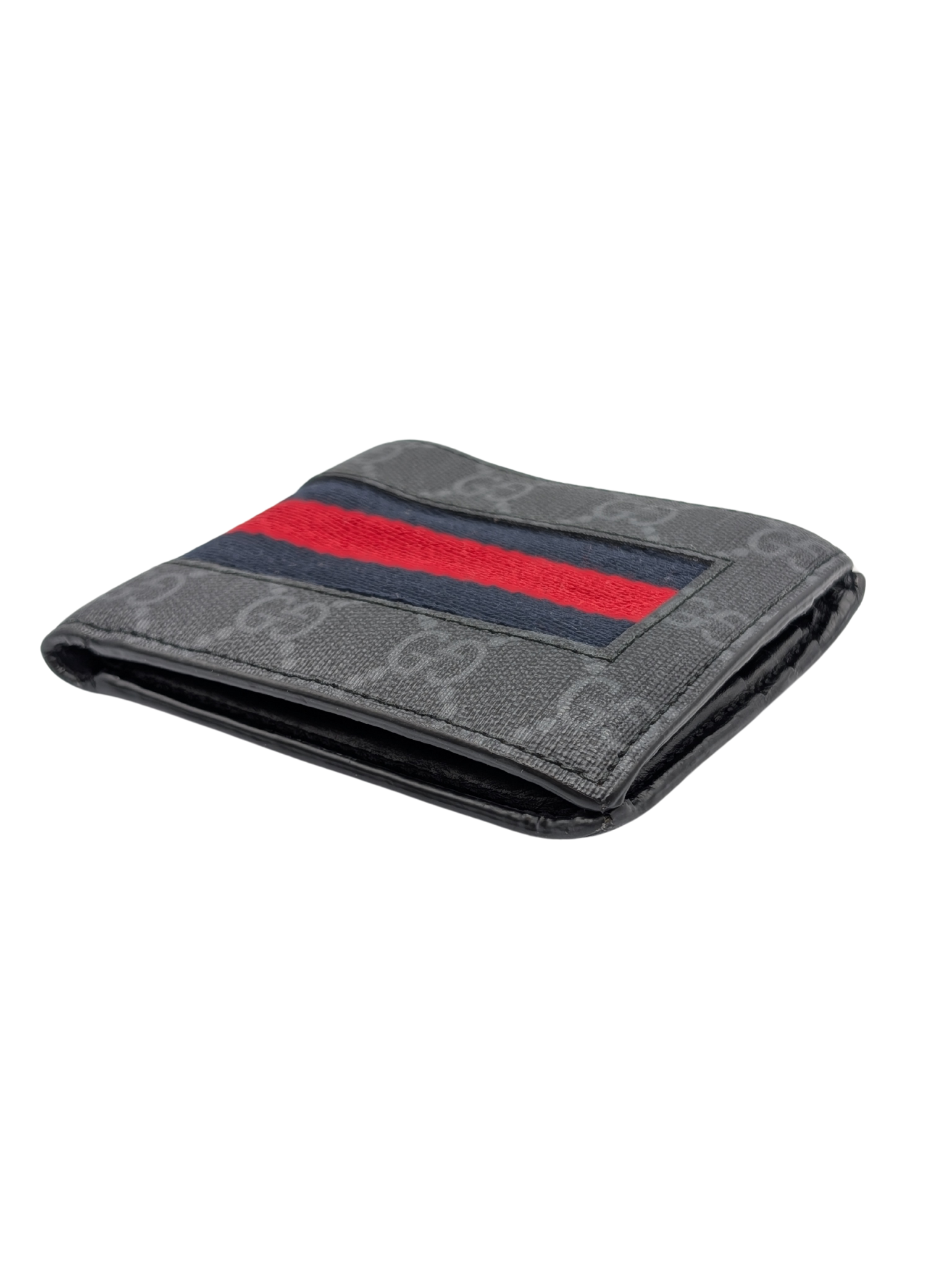 Gucci Gray Supreme Web Men's Wallet