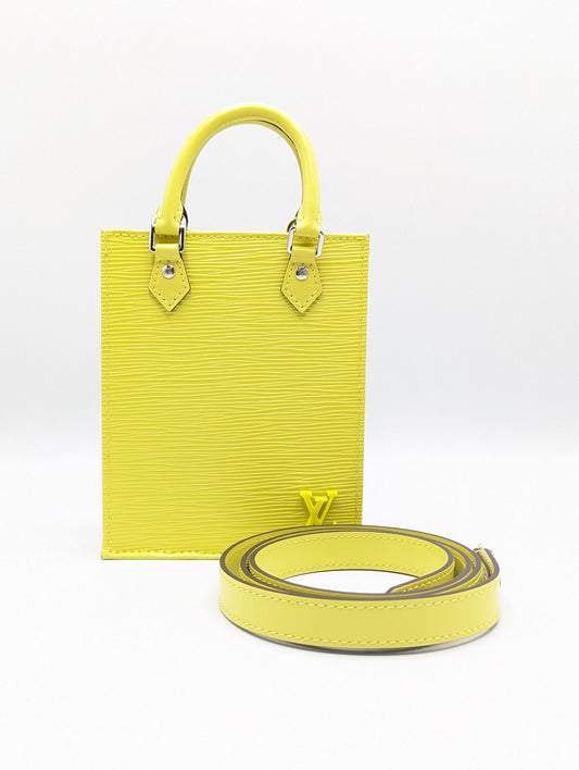 Louis Vuitton Citron Epi Leather Pochette Accessories Bag Louis Vuitton