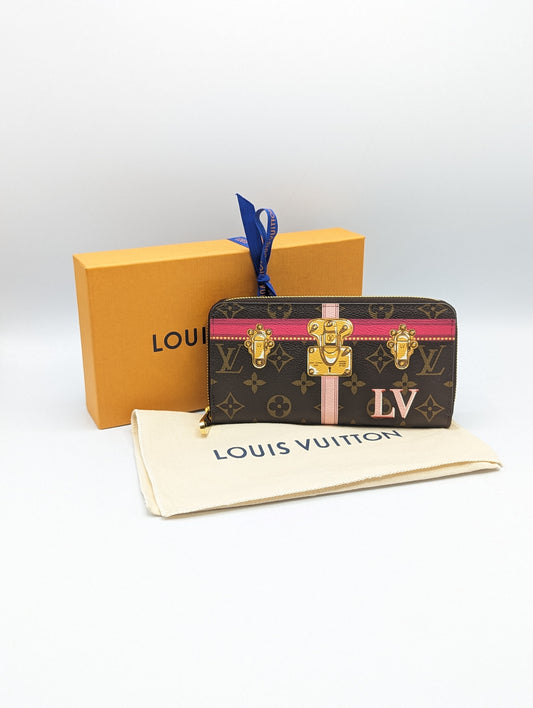 Louis Vuitton Monogram Summer Trunks Zippy Wallet in 2023