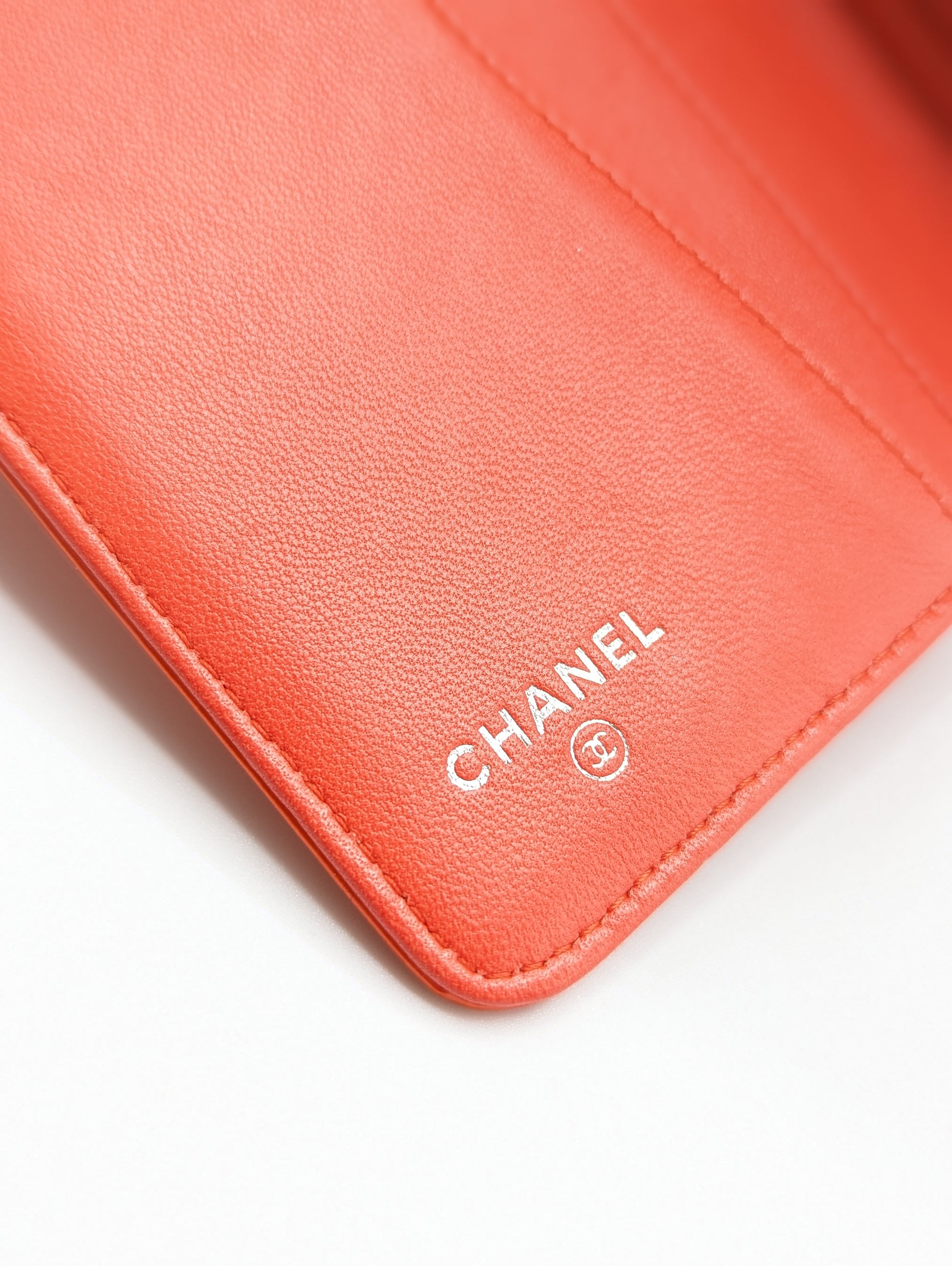 Chanel Coral Patent Charm Passport Wallet – For The Love of Luxury