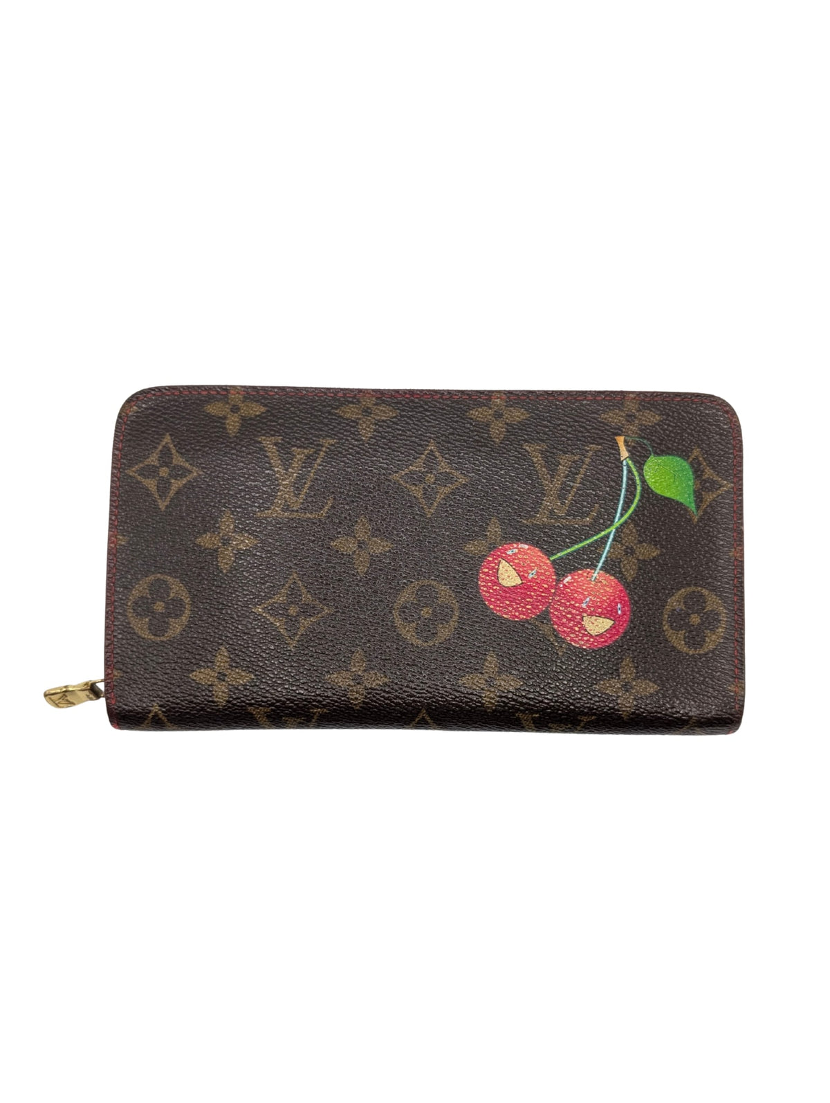 Louis Vuitton x Takashi Murakami Cherise Cherry Monogram Zippy Wallet