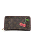 Louis Vuitton x Takashi Murakami Cherise Cherry Monogram Zippy Wallet