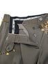 Dolce & Gabbana Spring 2017 Olive Green Charm Chain Embellished Jodhpur Harem Pants Size 28