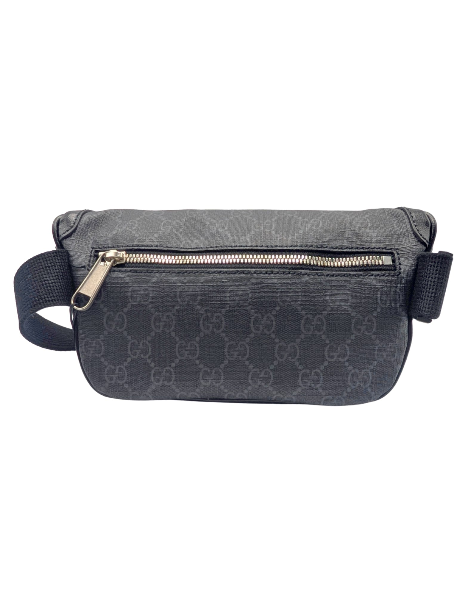 NWT Gucci Black Supreme Monogram Small GG Belt Bag