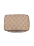 Gucci Brown Monogram Cosmetic Vanity Case