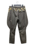 Dolce & Gabbana Spring 2017 Olive Green Charm Chain Embellished Jodhpur Harem Pants Size 28
