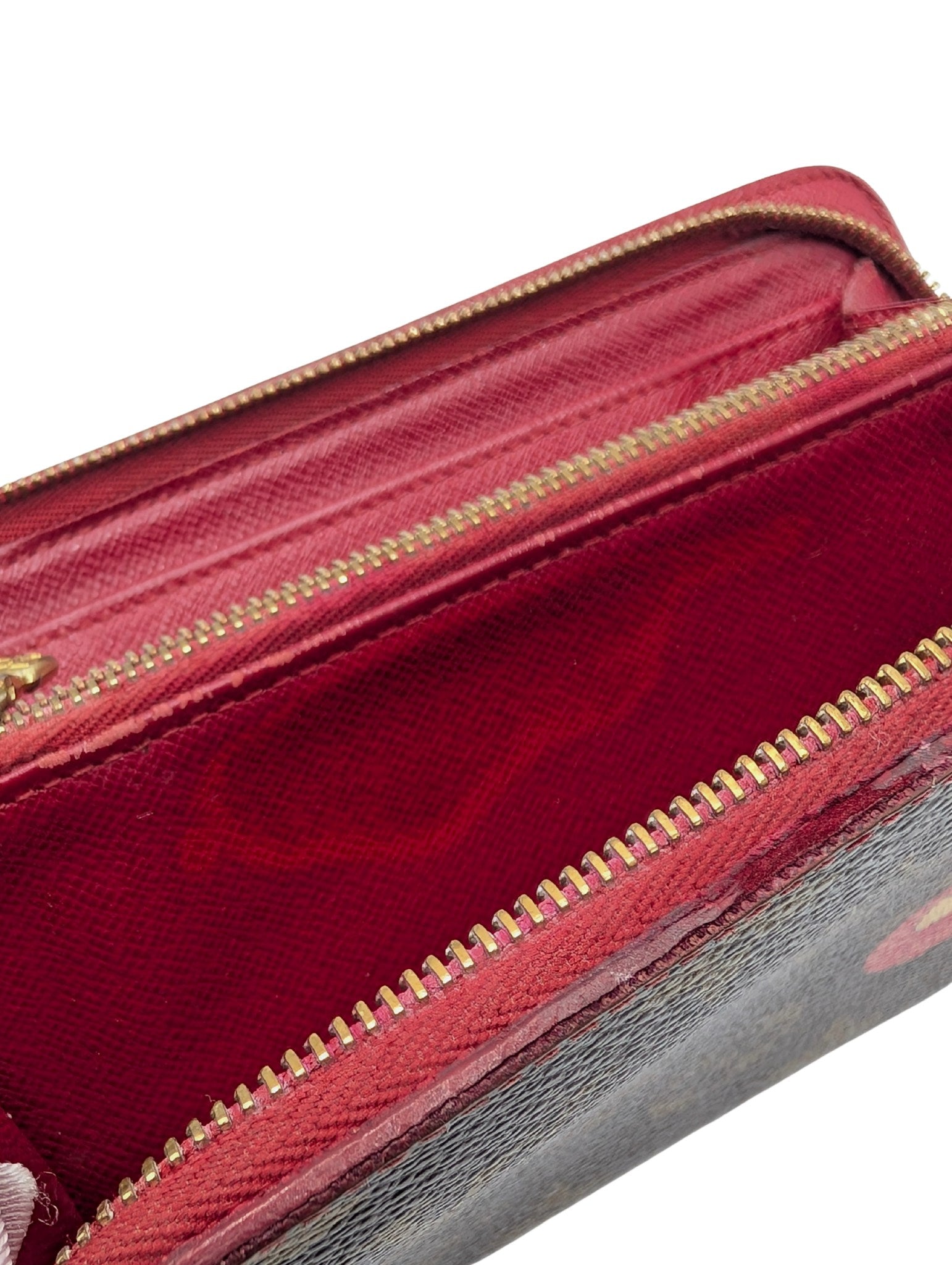 Louis Vuitton x Takashi Murakami Cherise Cherry Monogram Zippy Wallet