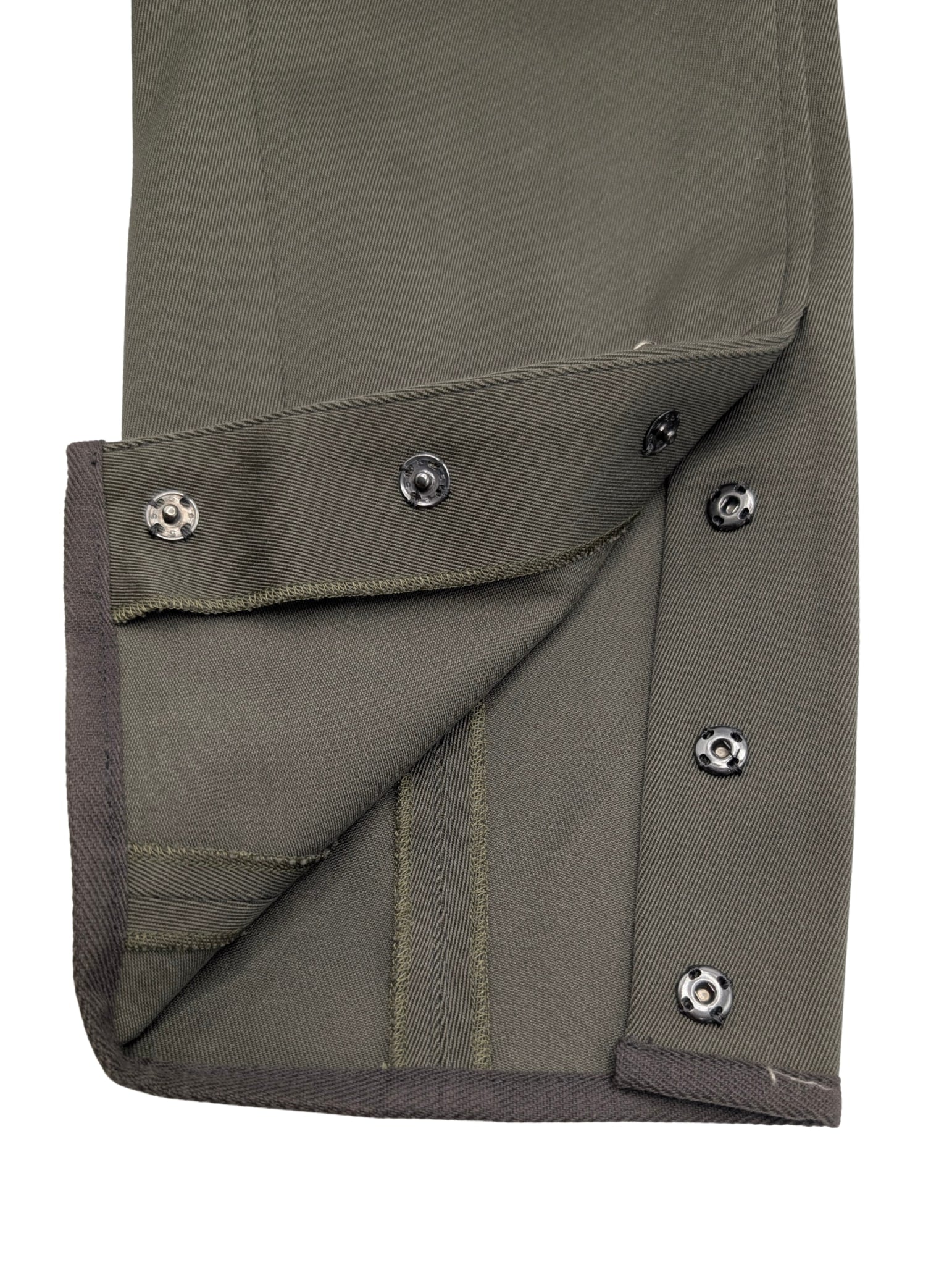 Dolce & Gabbana Spring 2017 Olive Green Charm Chain Embellished Jodhpur Harem Pants Size 28