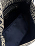 Fendi Navy Zucchino Mama Flap Bag