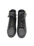 Louis Vuitton Black Monogram Leather Punchy Sneakers Size 38.5