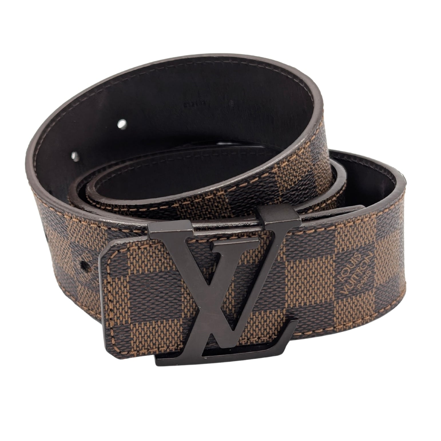 Louis Vuitton Damier Ebene LV Belt Men Size 85/34
