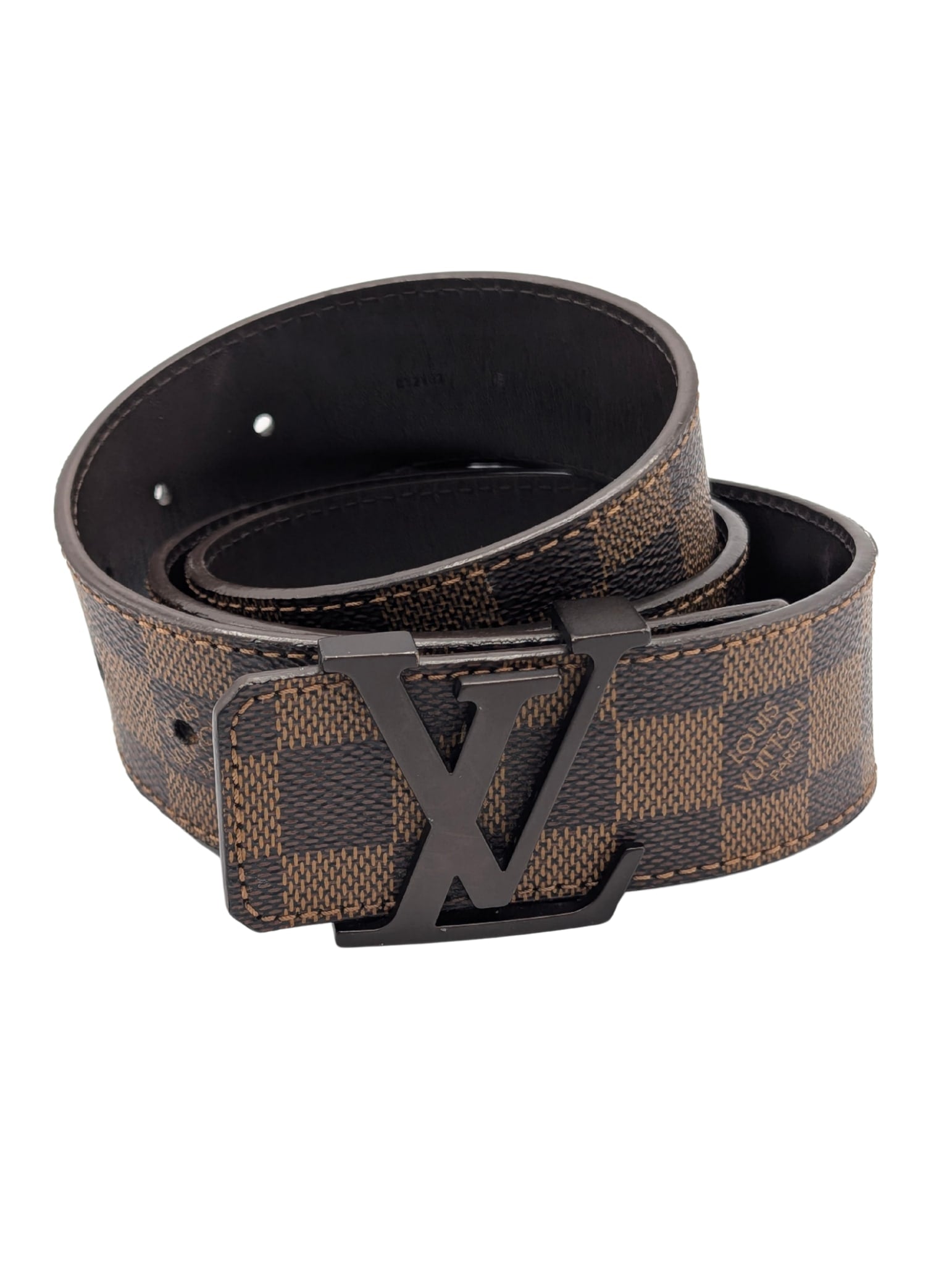 Louis Vuitton Damier Ebene LV Belt Men Size 85/34