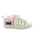 Valentino White Rainbow Giggies VLTN Sneakers Men Size 43