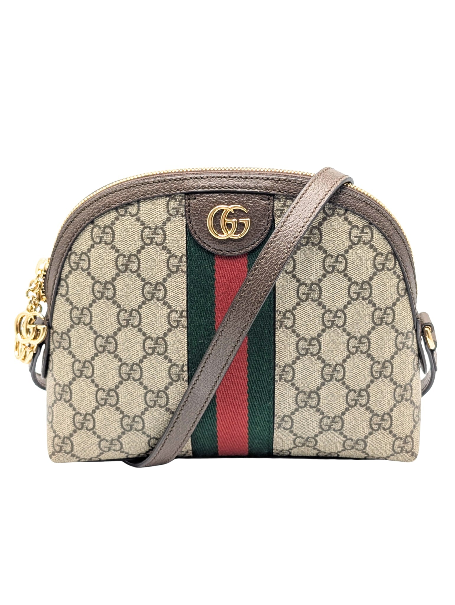 Gucci Ophidia Monogram Dome Crossbody Bag