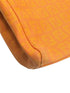 Fendi Orange Zucchino FF Canvas Leather Tote