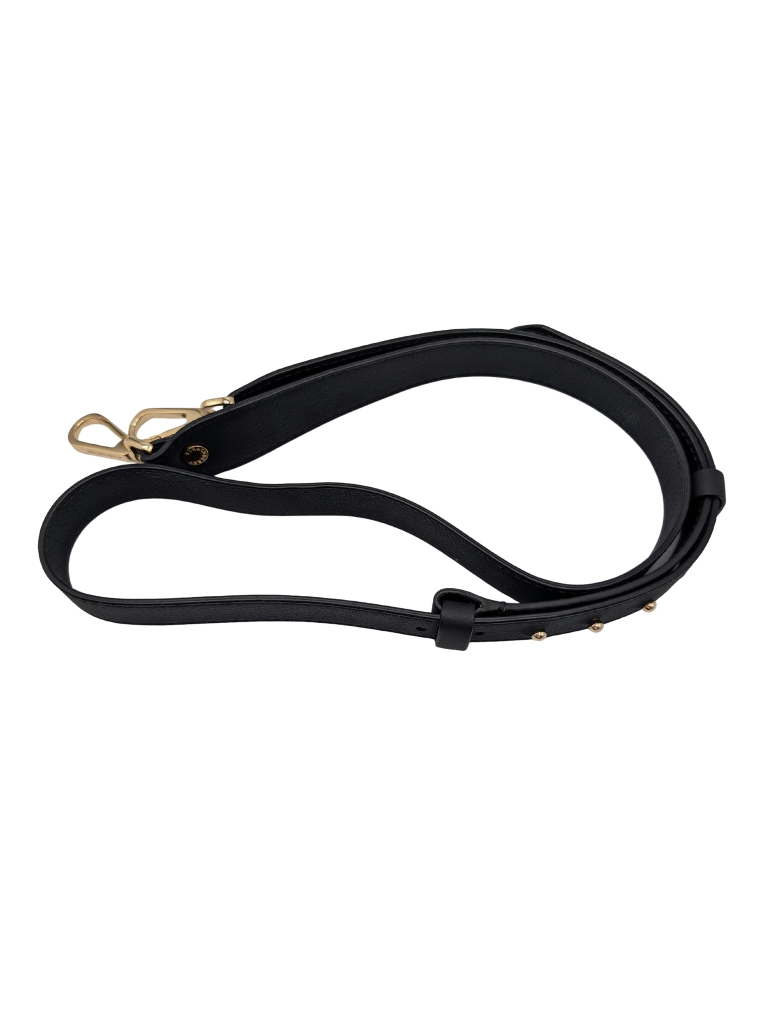 Strathberry Stylist Bar Black Leather Clutch Chain Crossbody