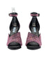 Prada Pink Swarovski Crystal Block Heels Fall 2019 Size 37