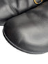 Gucci Black Leather River Horsebit Slingback Mules Men Size 10