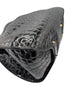 Christian Dior Black Patent Crocodile Embossed 61 Shoulder Bag
