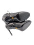 Prada Black Leather Double Buckle Ankle Booties Size