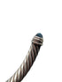 David Yurman Blue Quartz Diamond Sterling Silver 925 Cable Bracelet 4mm