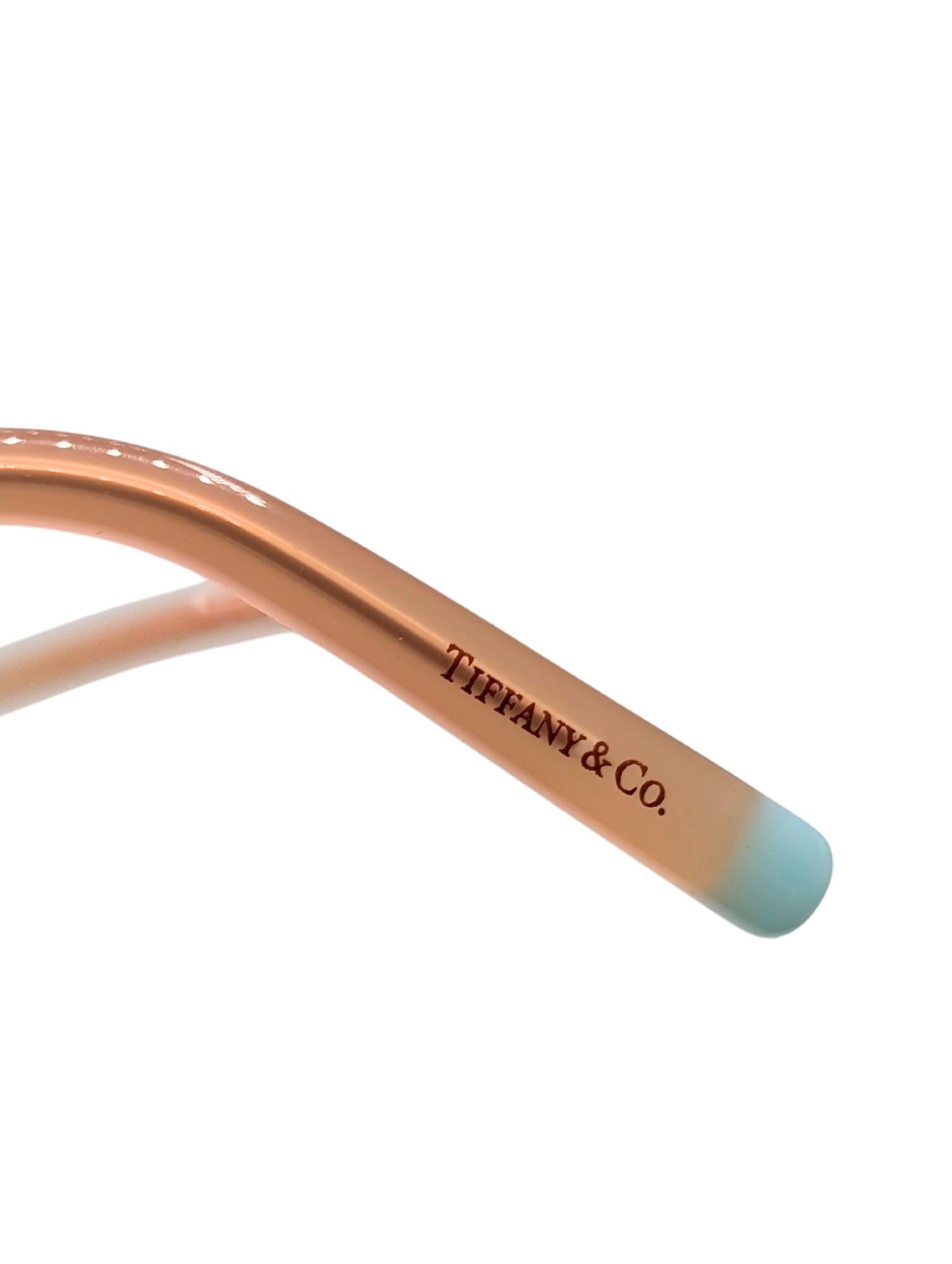 Tiffany & Co. Rose Gold Graduated Link Eyeglasses TF1147