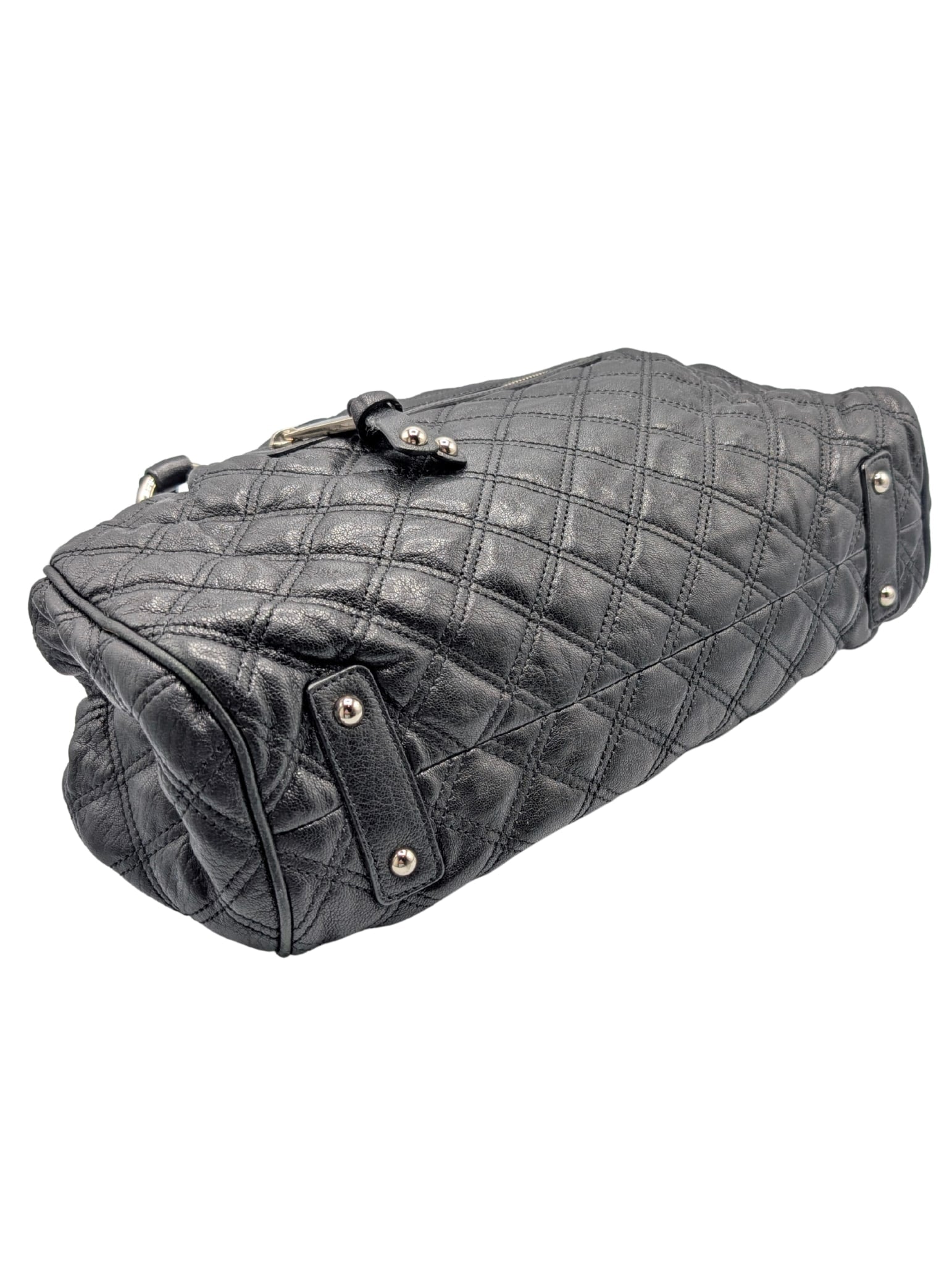 Marc Jacobs Stam Black Quilted Leather Chain Bag