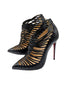 Christian Louboutin Black Leather Gortik Pumps Booties Size 38