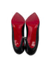 Christian Louboutin Black Leather Decoltissimo 100 Size 38