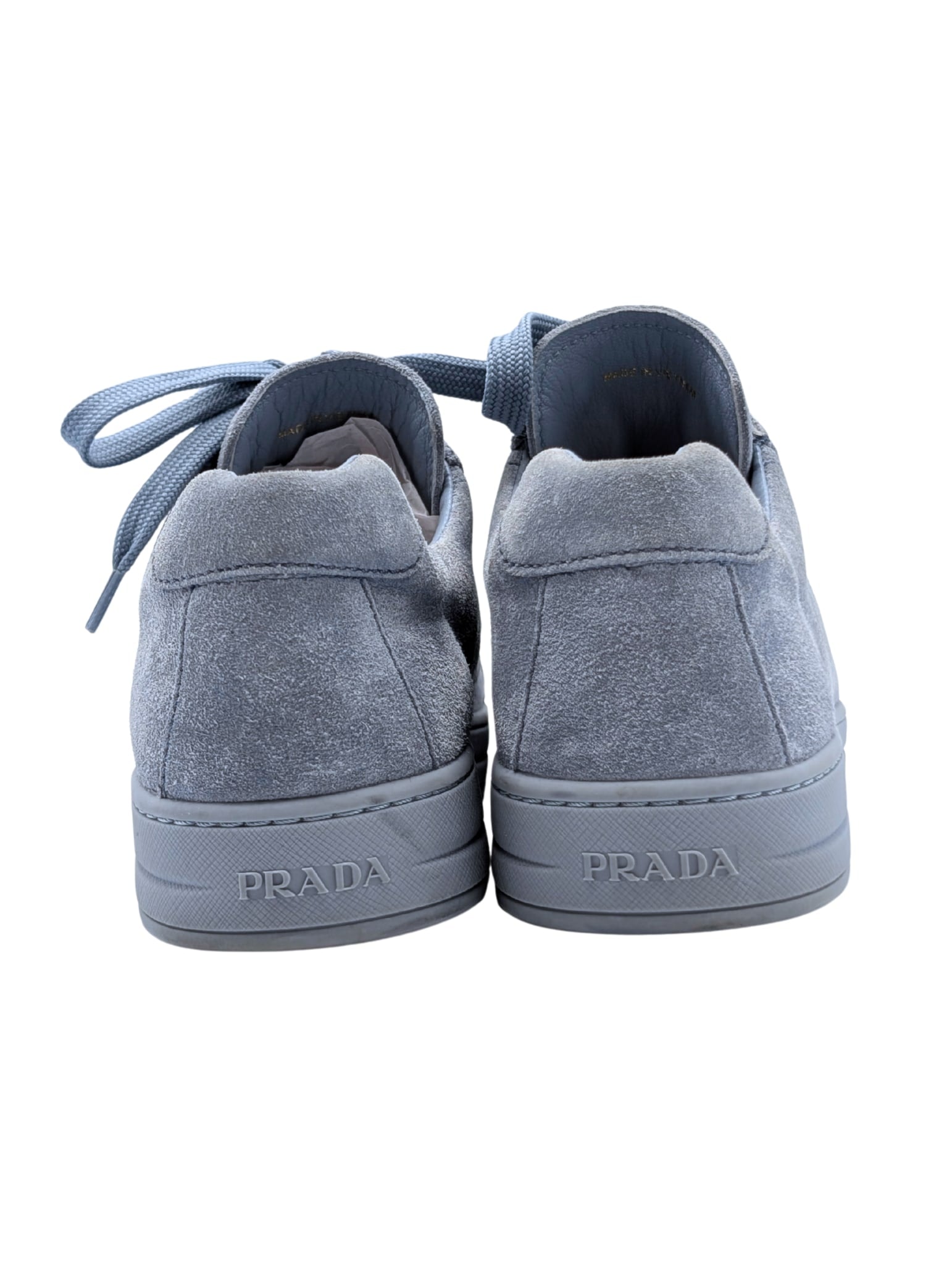 Prada Sport Blue Suede Sneakers Size 39