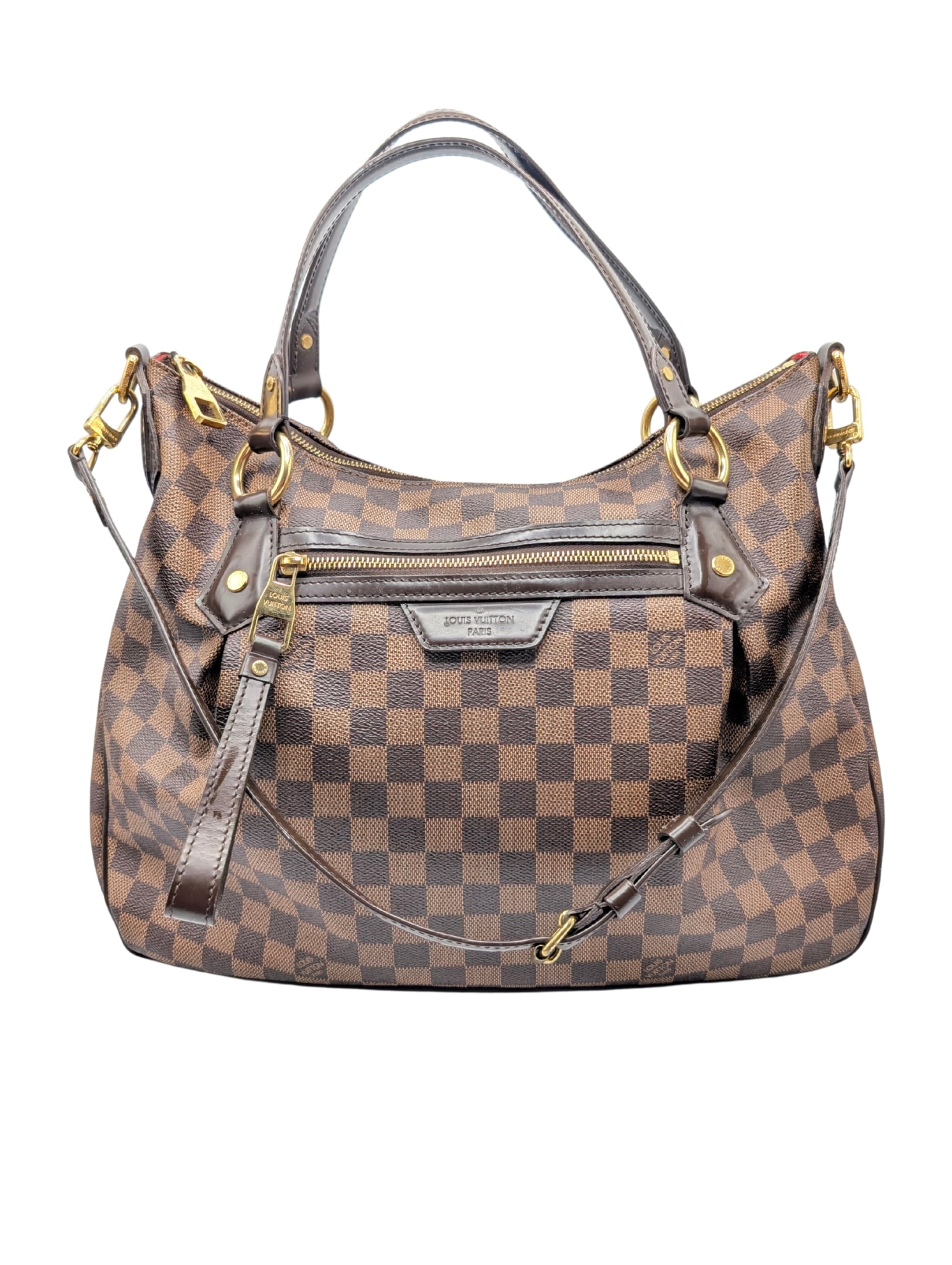 Louis Vuitton Damier Ebene Evora MM Bag