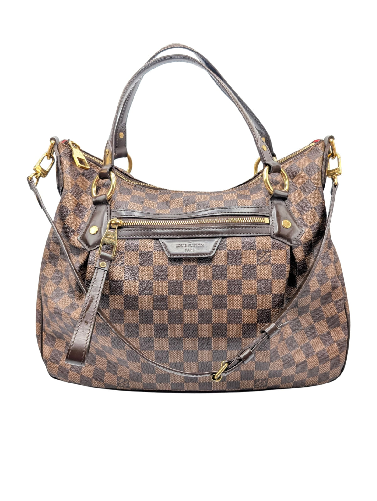 Louis Vuitton Damier Ebene Evora MM Bag