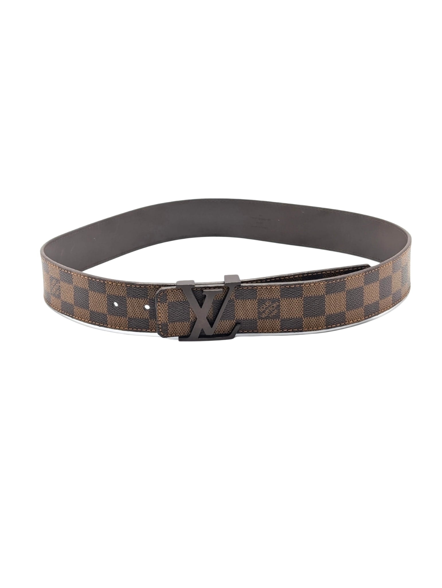 Louis Vuitton Damier Ebene LV Belt Men Size 85/34