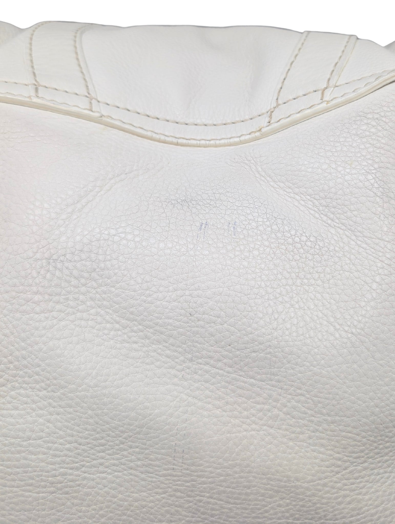 Gucci Spring 2010 Cream Leather Bamboo Braided Techno Horsebit Flap Shoulder Bag