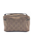 Gucci Brown Monogram Cosmetic Vanity Case