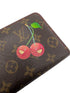 Louis Vuitton x Takashi Murakami Cherise Cherry Monogram Zippy Wallet
