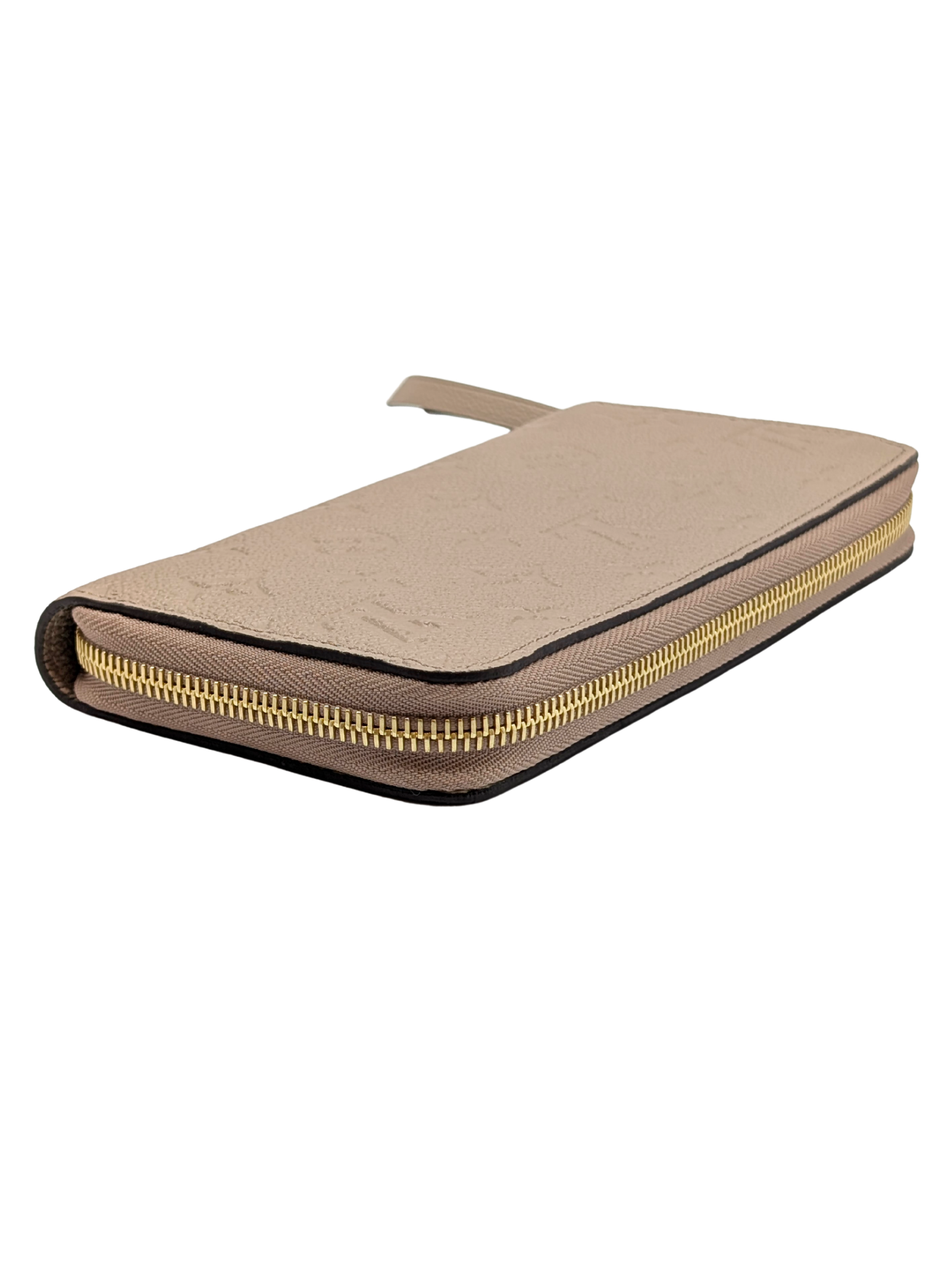 Louis Vuitton Turtledove Empreinte Leathet Zippy Wallet
