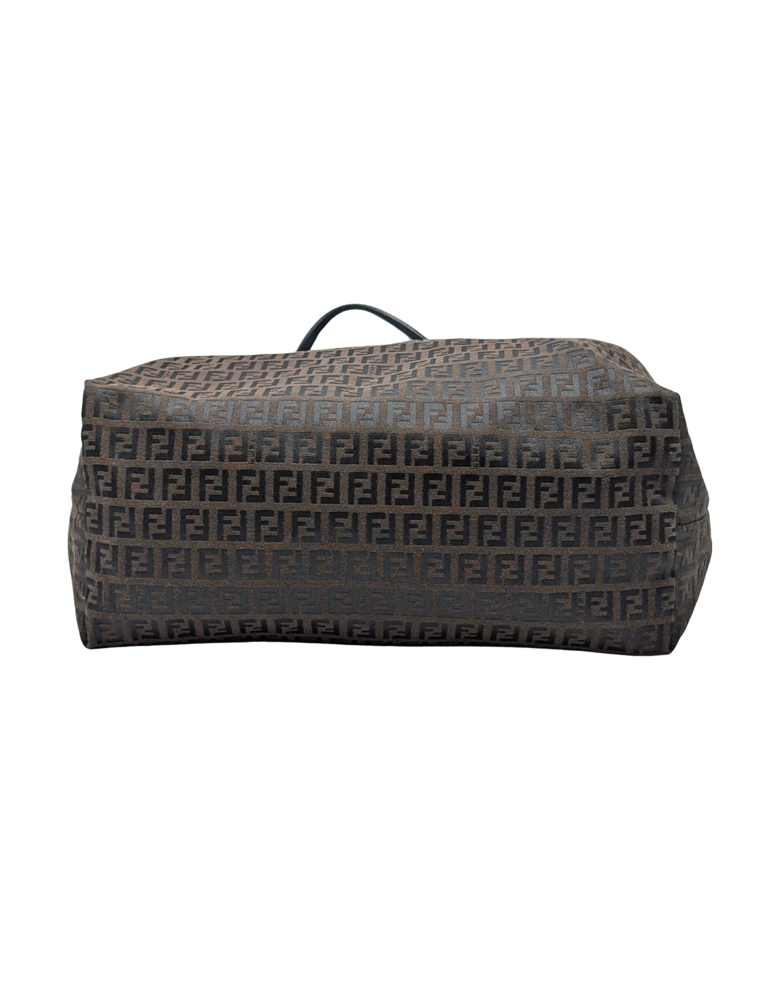 Fendi Brown/Black FF Zucchino Tote