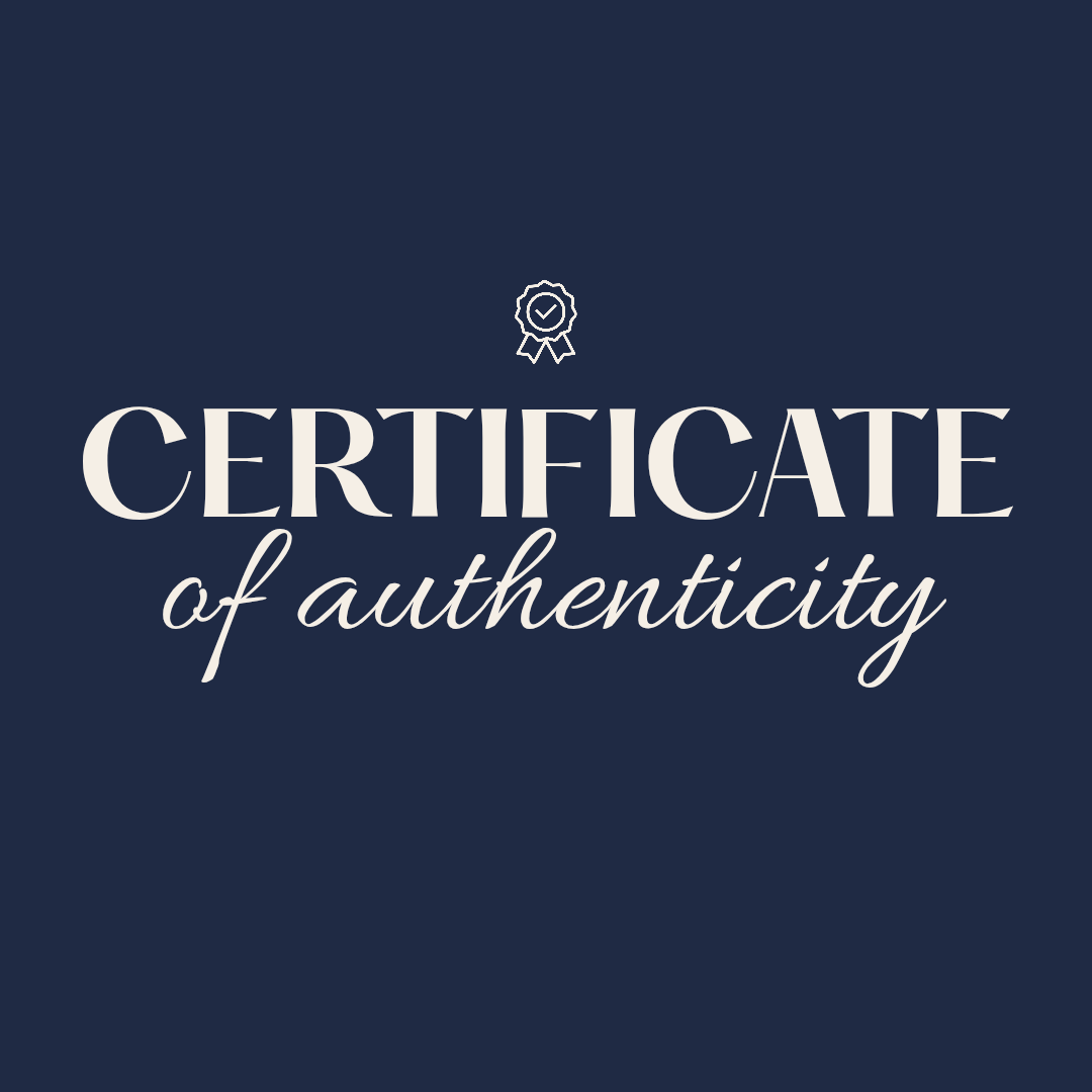 Certificate of Authenticity