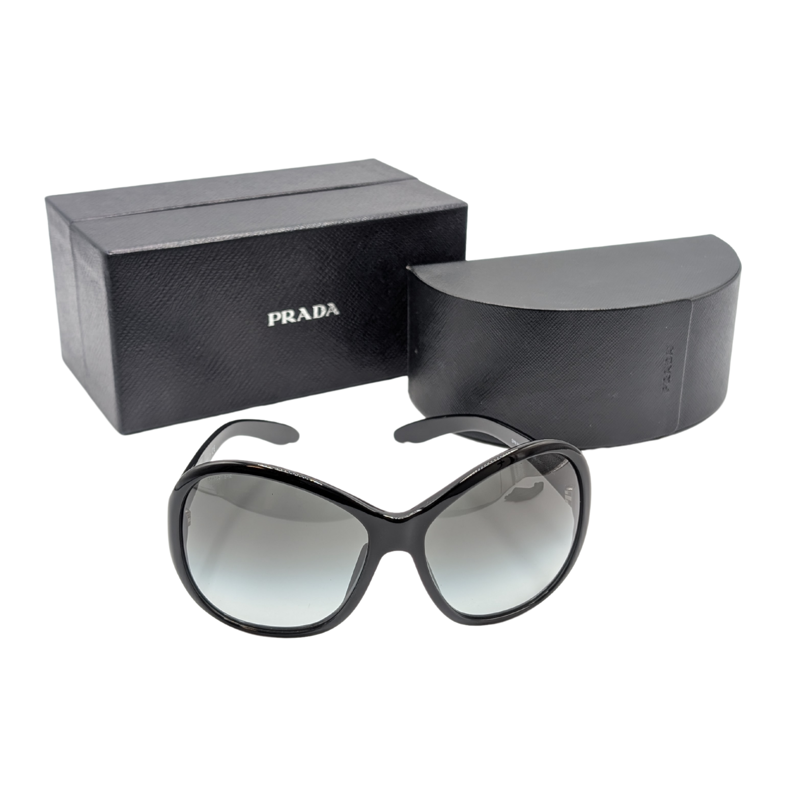 Prada Black Sunglasses SPR20L