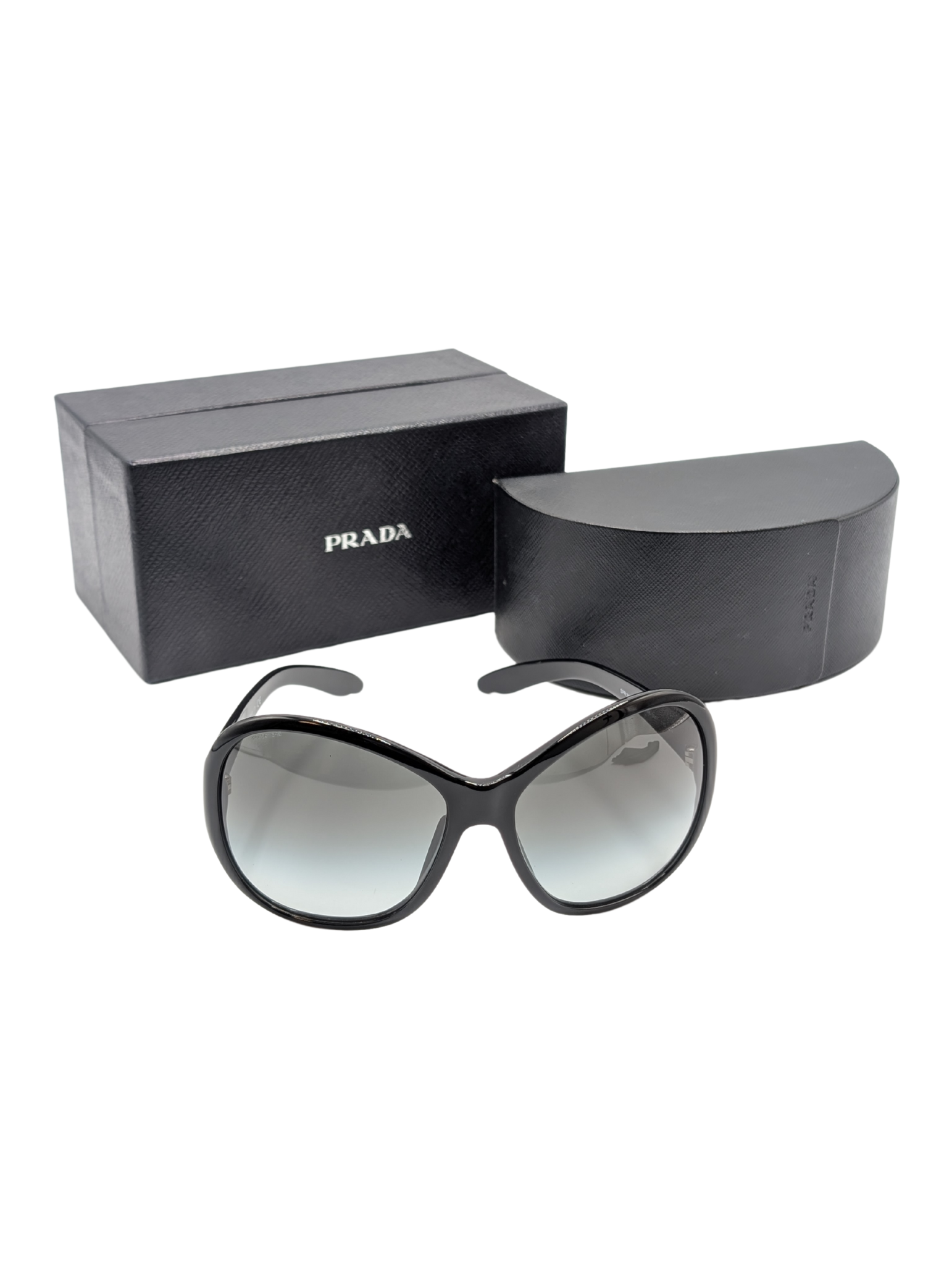 Prada Black Sunglasses SPR20L