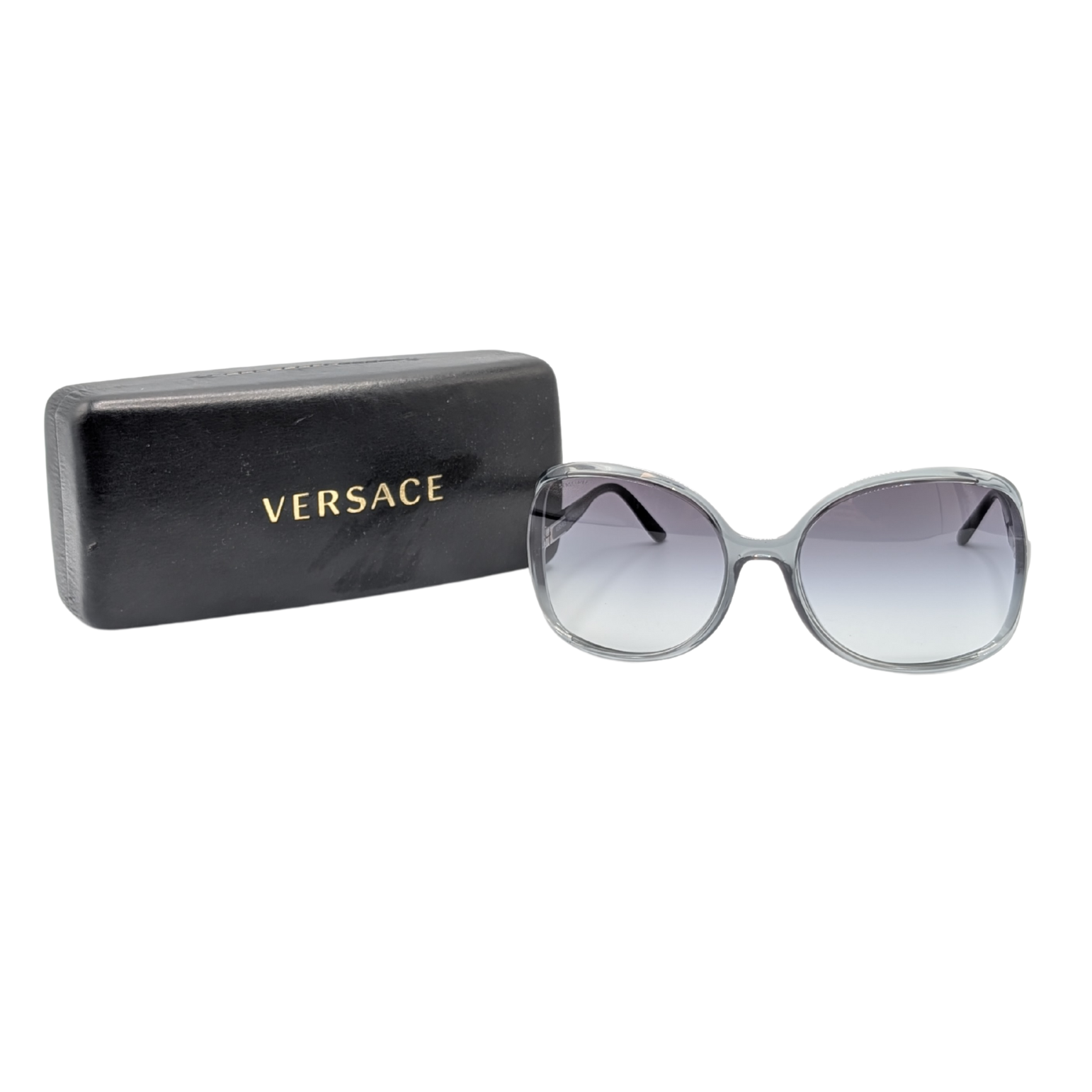 Versace Transparent Gray Sunglasses Mod 4174