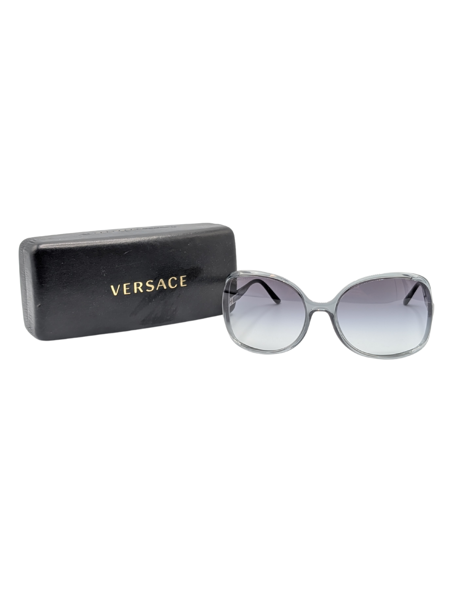 Versace Transparent Gray Sunglasses Mod 4174