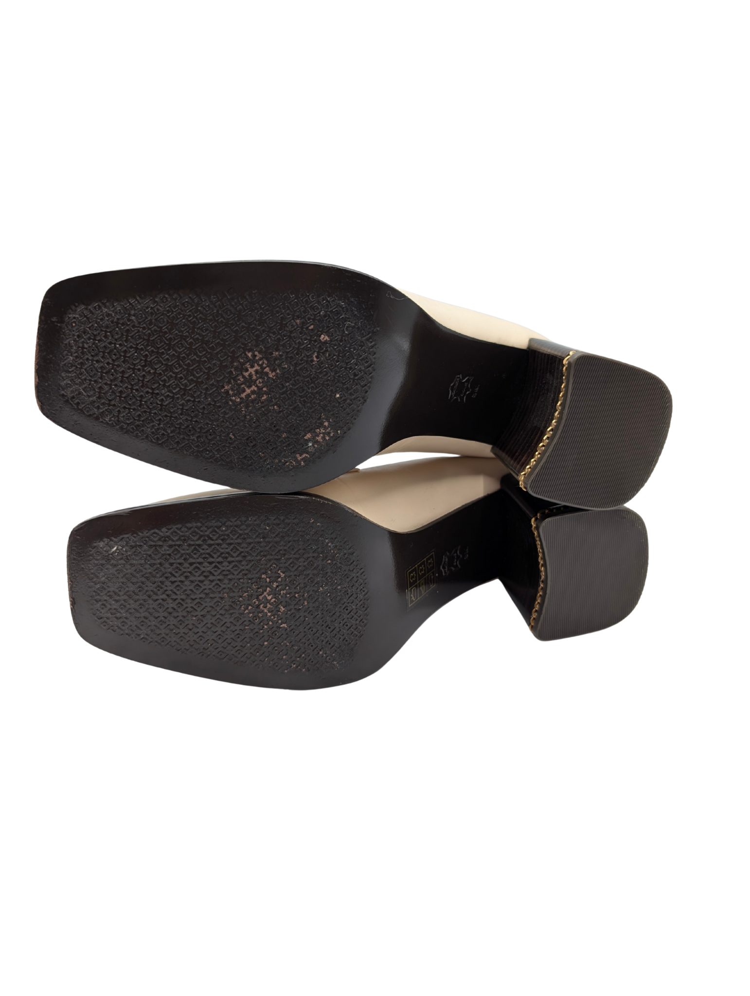 Tory Burch Ruby Chain Dulce de Leche Loafer Pumps Size 8