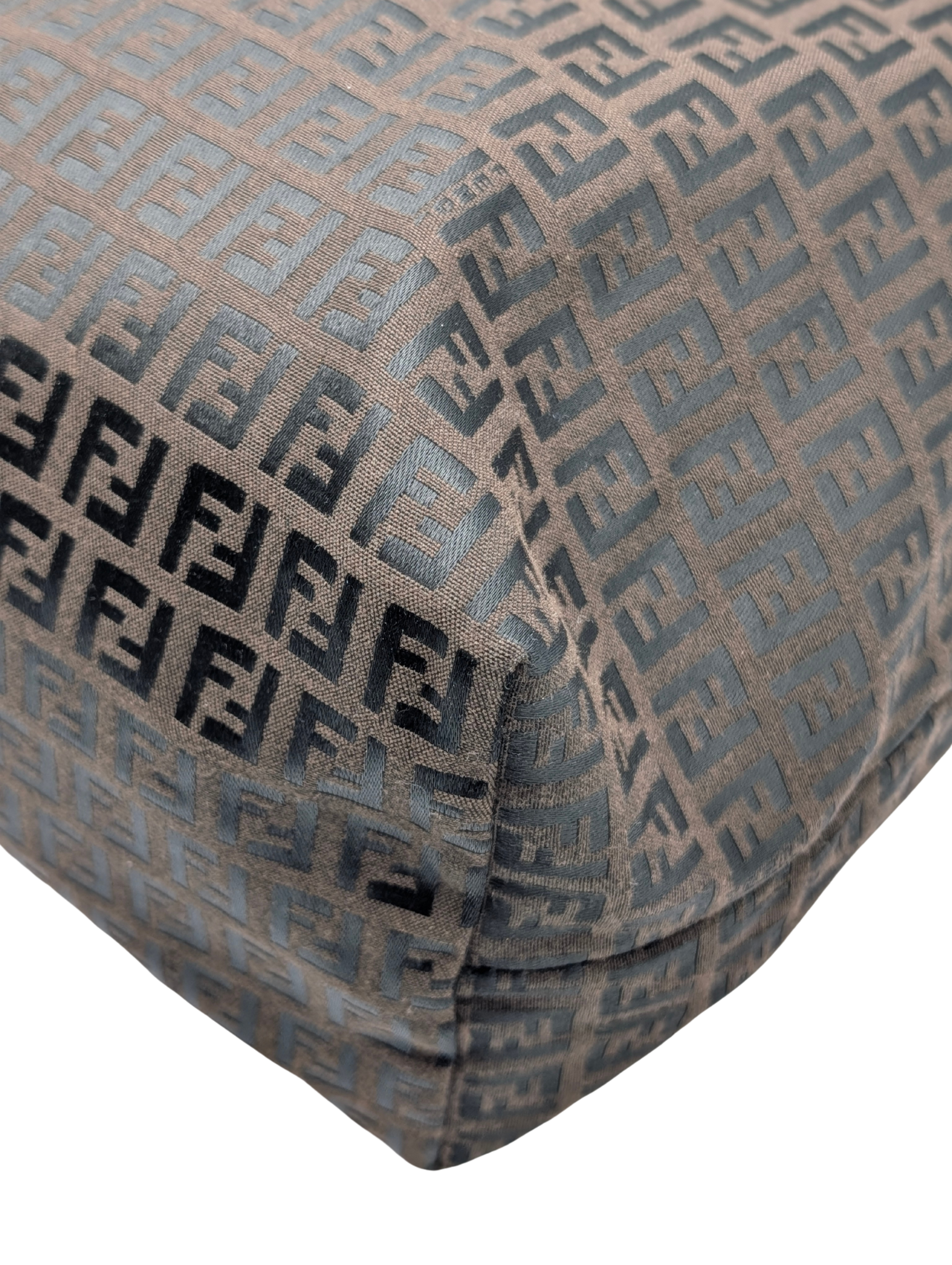 Fendi Brown/Black FF Zucchino Tote