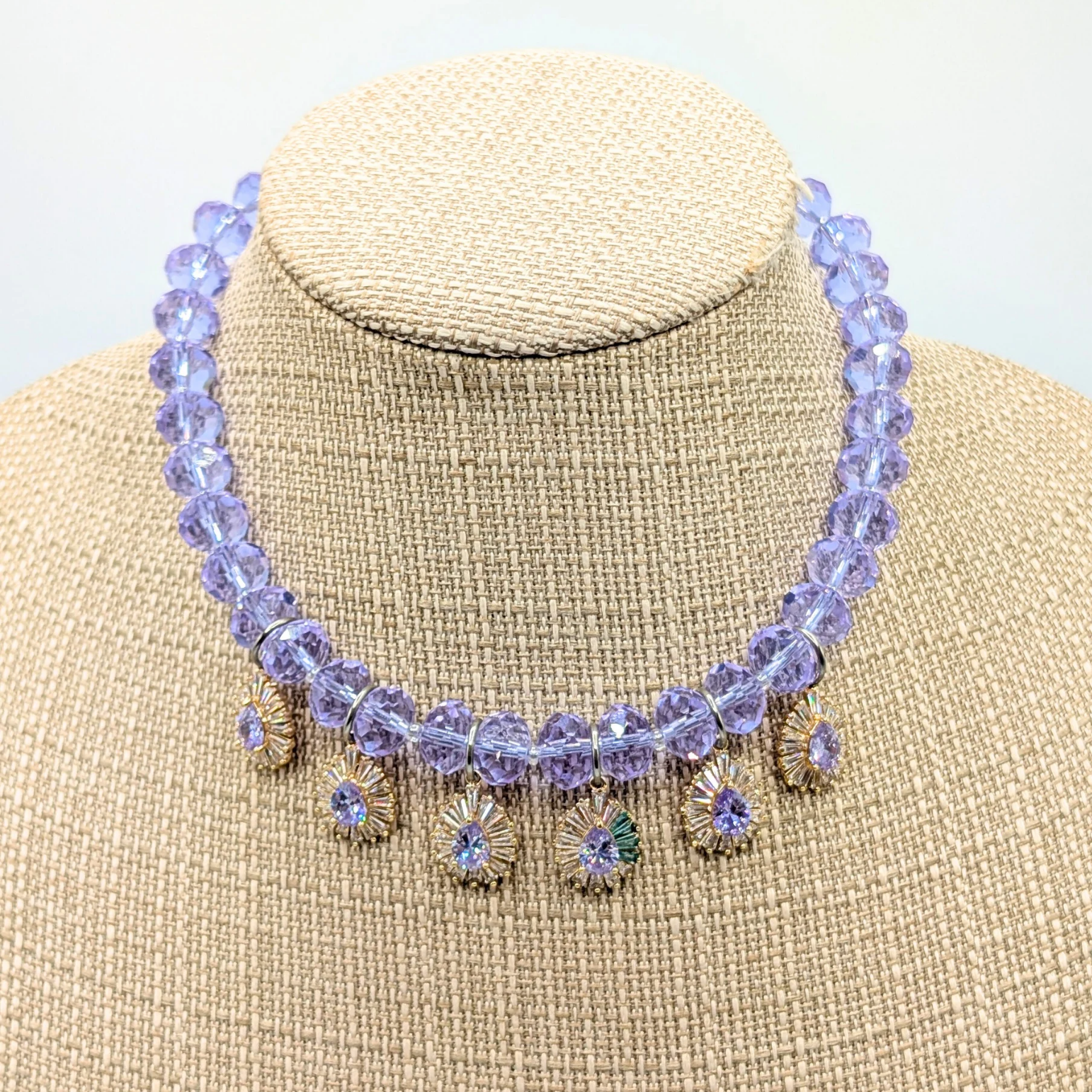 RockStar in Rome Light Purple Necklace
