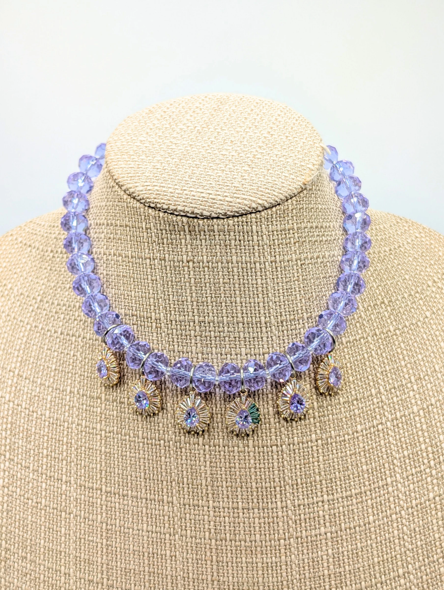 RockStar in Rome Light Purple Necklace