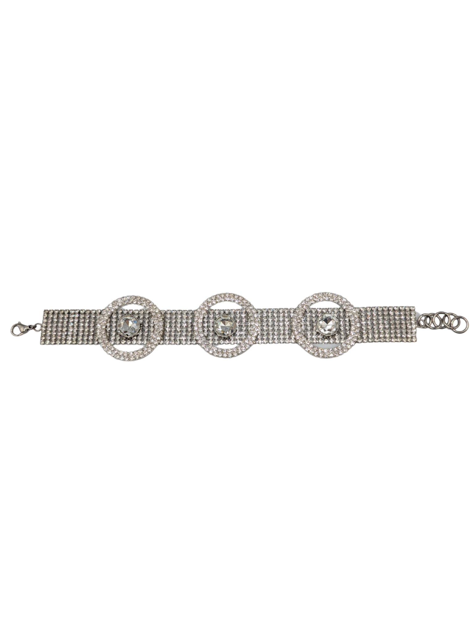 RockStar in Rome  Crystal Circle Choker