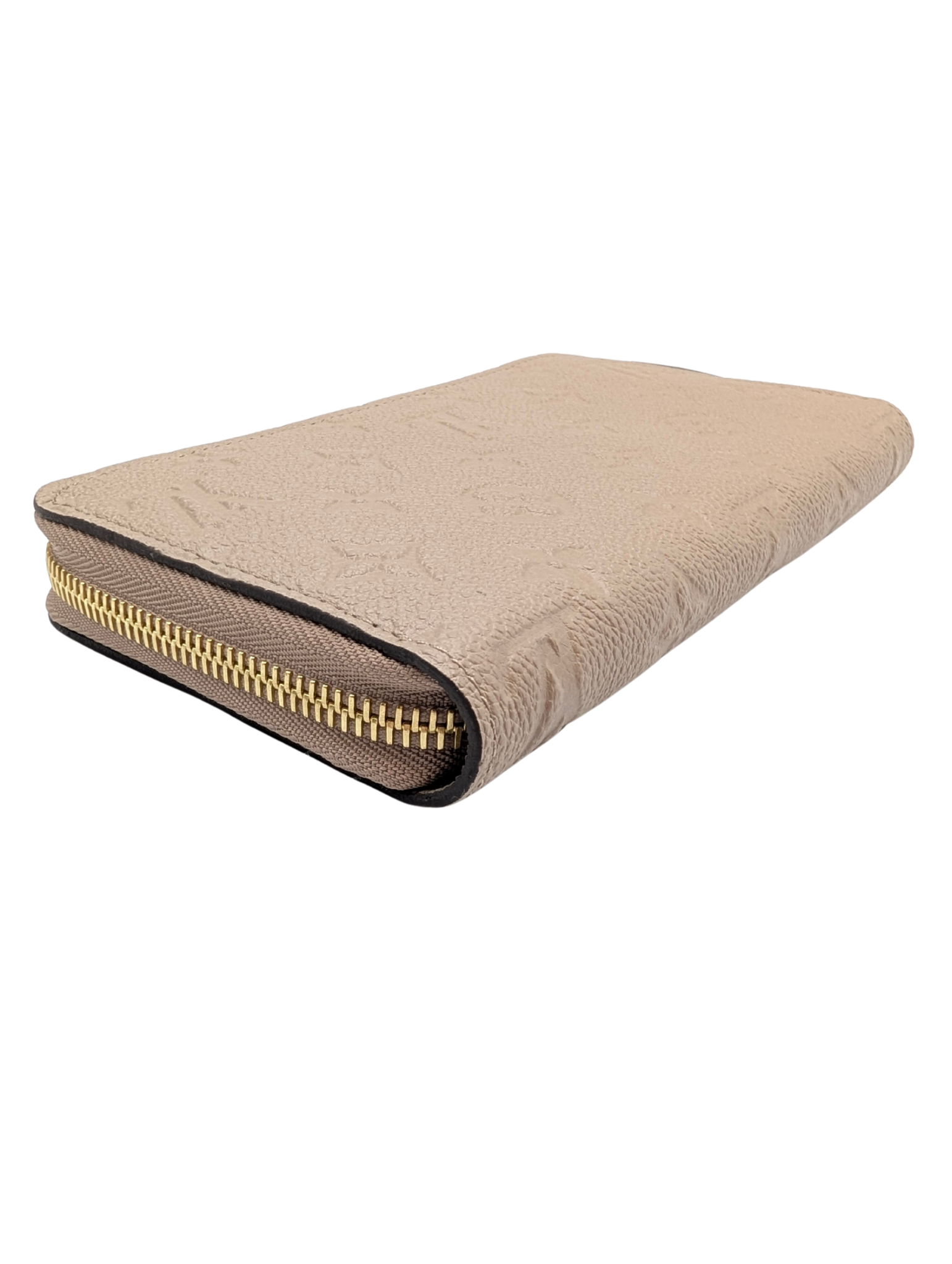 Louis Vuitton Turtledove Empreinte Leathet Zippy Wallet